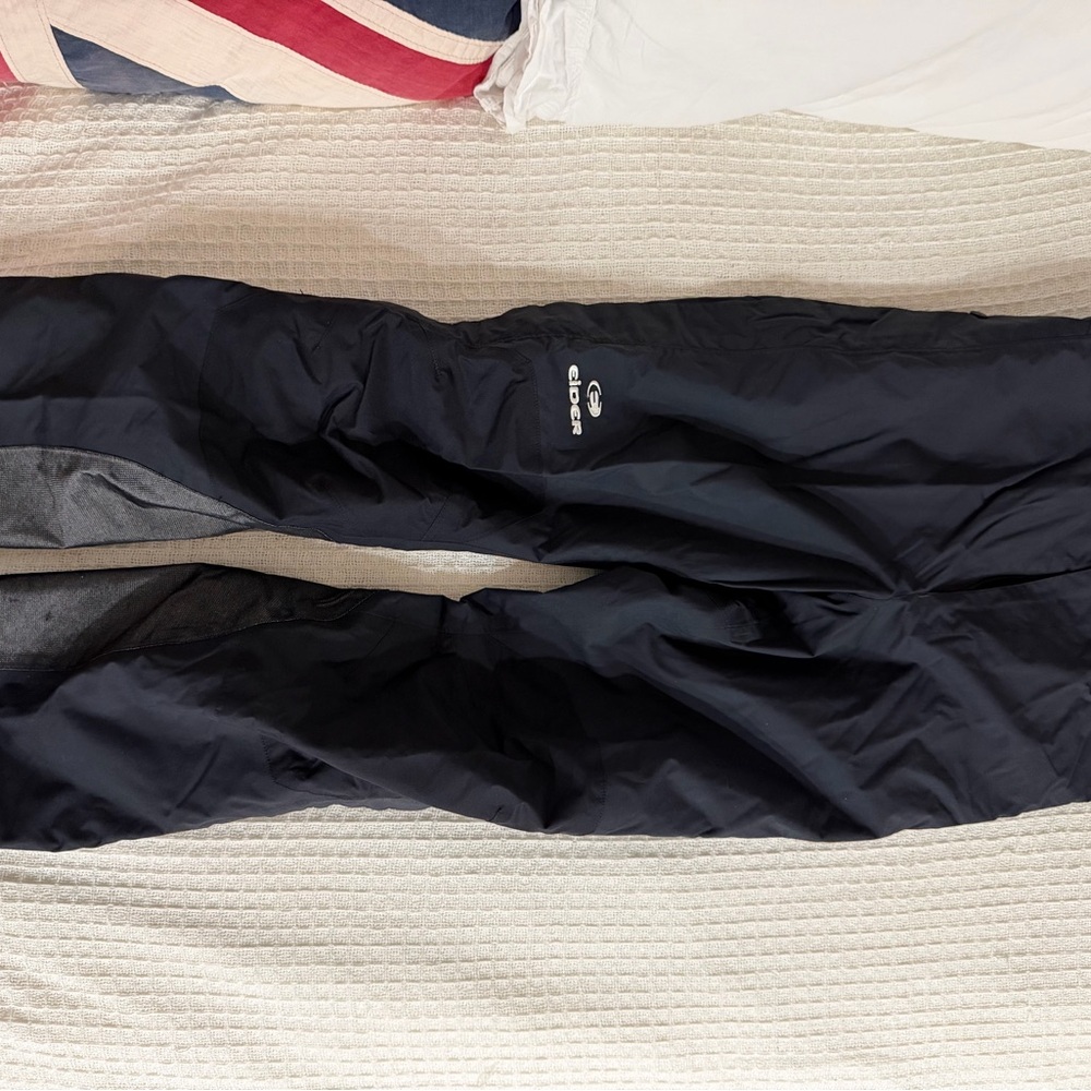 Men's Eider Black Ski Pants